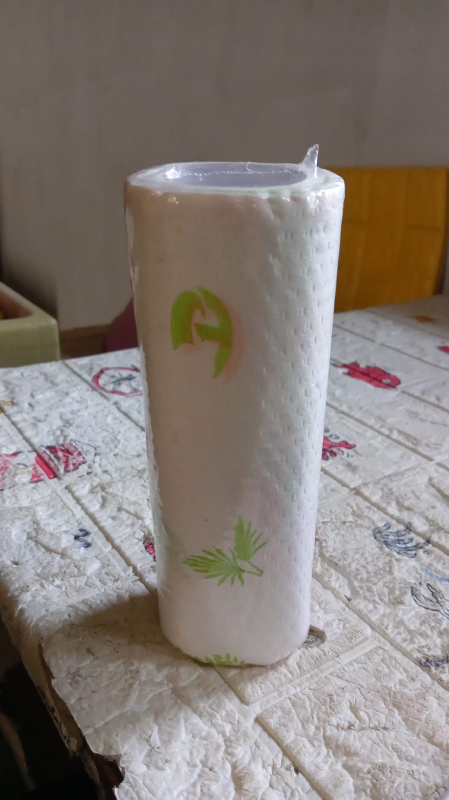 9429 Non Woven Reusable and Washable Kitchen Printed Tissue Roll Non-stick Oil Absorbing Paper Roll Kitchen Special Paper Towel Wipe Paper Dish Cloth Cleaning Cloth 40 sheets / Pulls 9429 Non Woven Reusable and Washable Kitchen Printed Tissue Roll Non-stick Oil Absorbing Paper Roll Kitchen Special Paper Towel Wipe Paper Dish Cloth Cleaning Cloth 40 sheets / Pulls